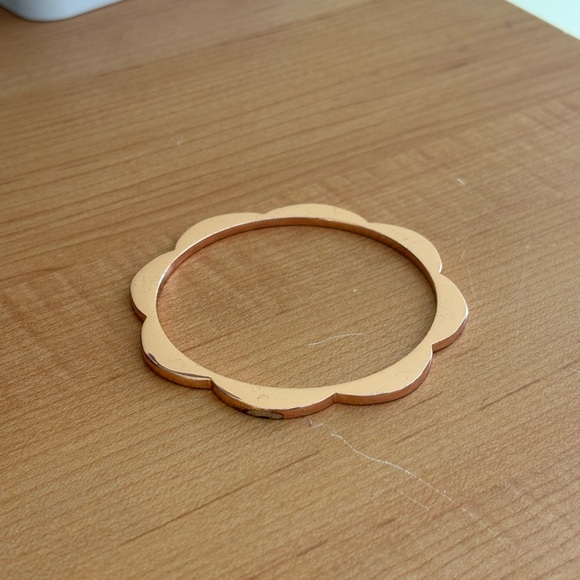 Kate Spade Rose Gold Scalloped Bracelet - Picture 2 of 4